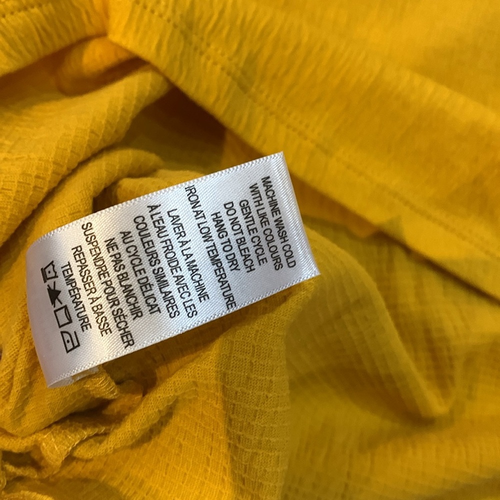💛2/$20 Bold mustard yellow cotton top Ricki’s XXL - Picture 6 of 9